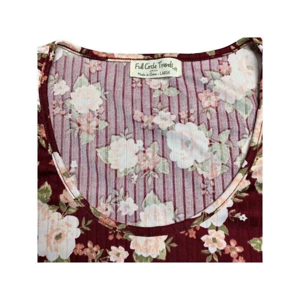 FULL CIRCLE Ribbed Shirt (L) - Picture 3 of 3